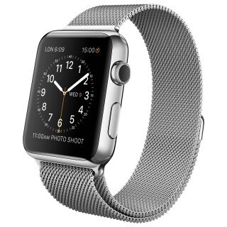 Apple Watch (42 mm) Paslanmaz çelik Kasa ve Milano Loop Akıllı Saat kullananlar yorumlar